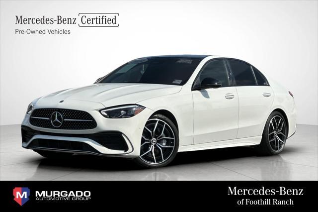 used 2024 Mercedes-Benz C-Class car, priced at $44,984