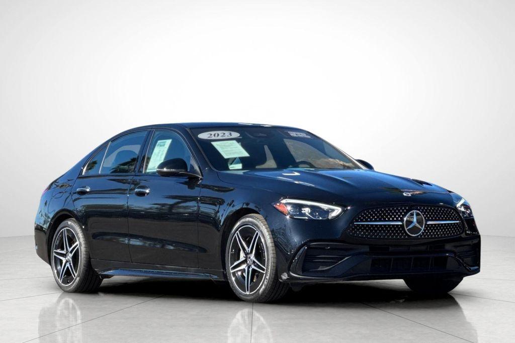 used 2023 Mercedes-Benz C-Class car, priced at $36,484