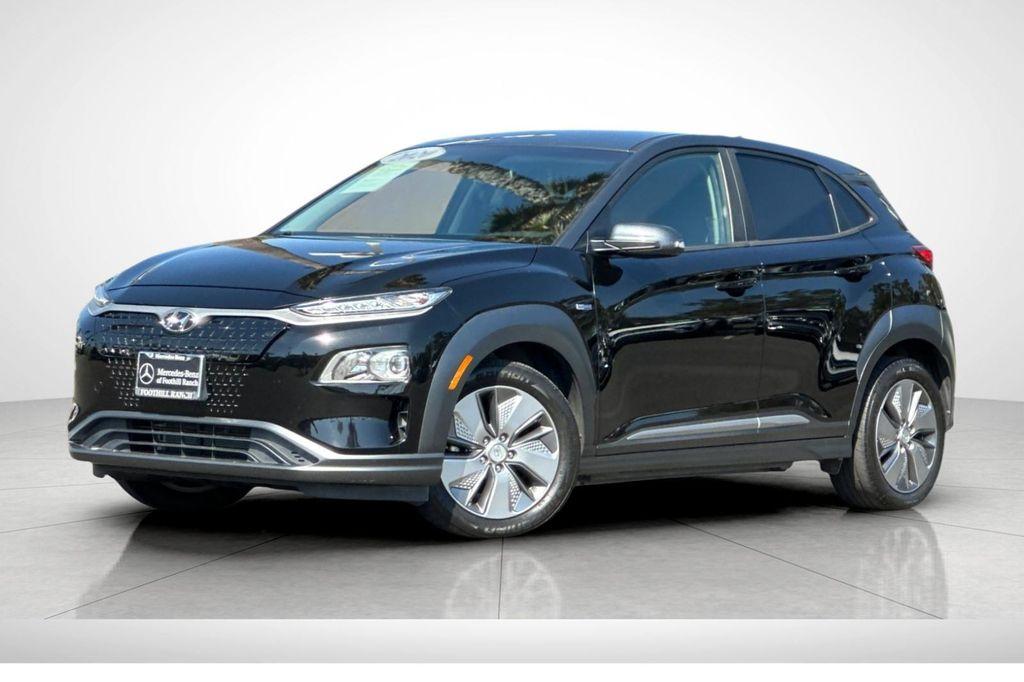 used 2020 Hyundai Kona EV car, priced at $15,483
