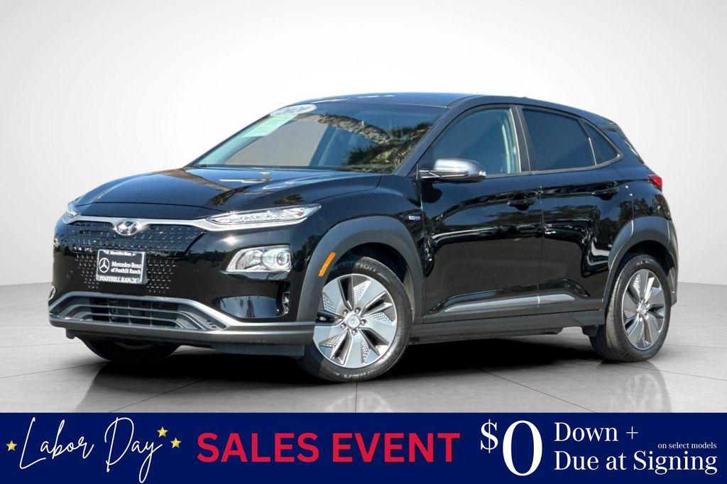 used 2020 Hyundai Kona EV car, priced at $15,483