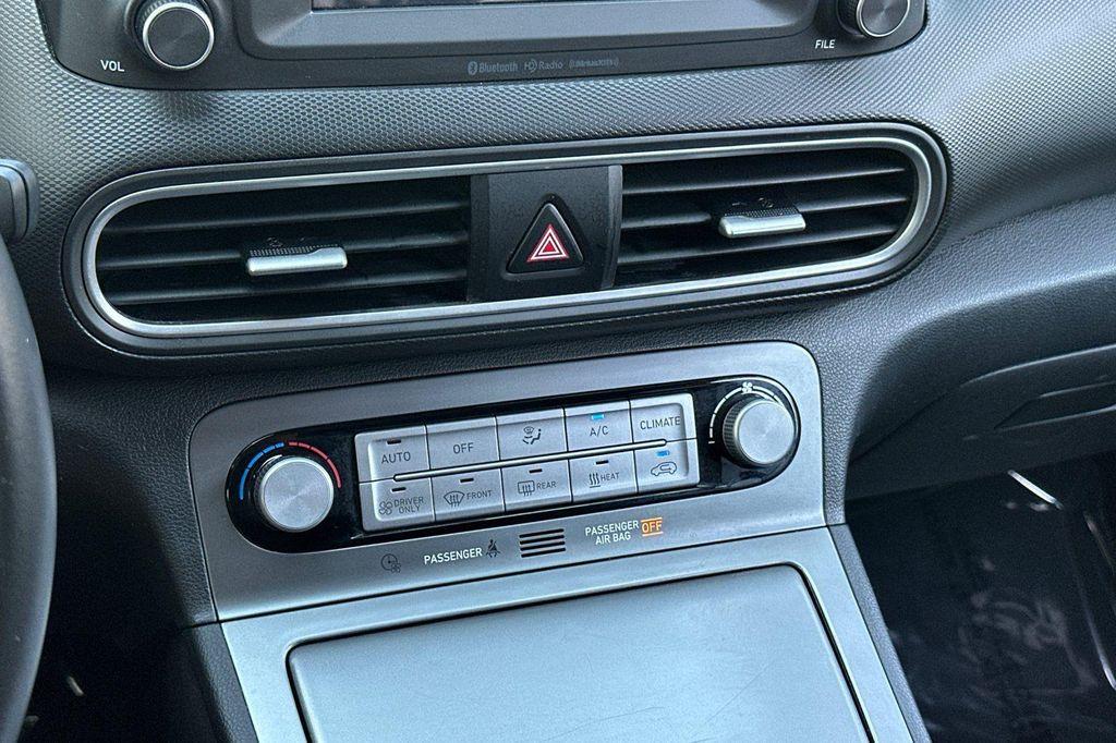 used 2020 Hyundai Kona EV car, priced at $15,483
