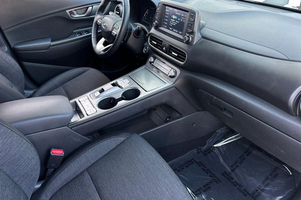used 2020 Hyundai Kona EV car, priced at $15,483