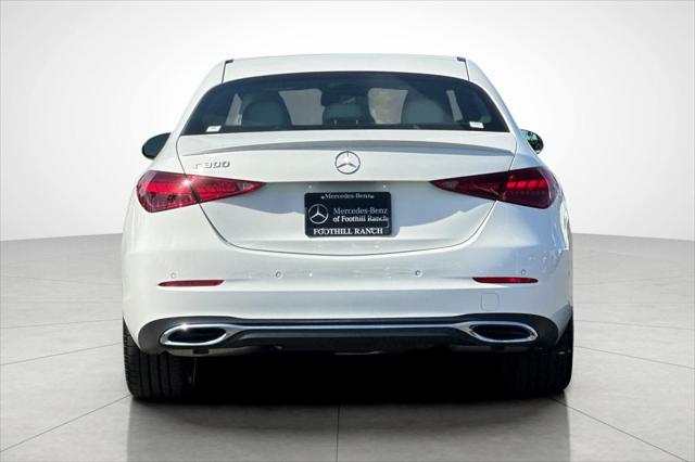 new 2025 Mercedes-Benz C-Class car, priced at $50,745
