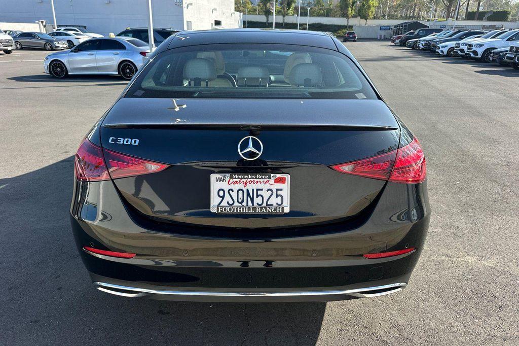 used 2025 Mercedes-Benz C-Class car, priced at $45,990