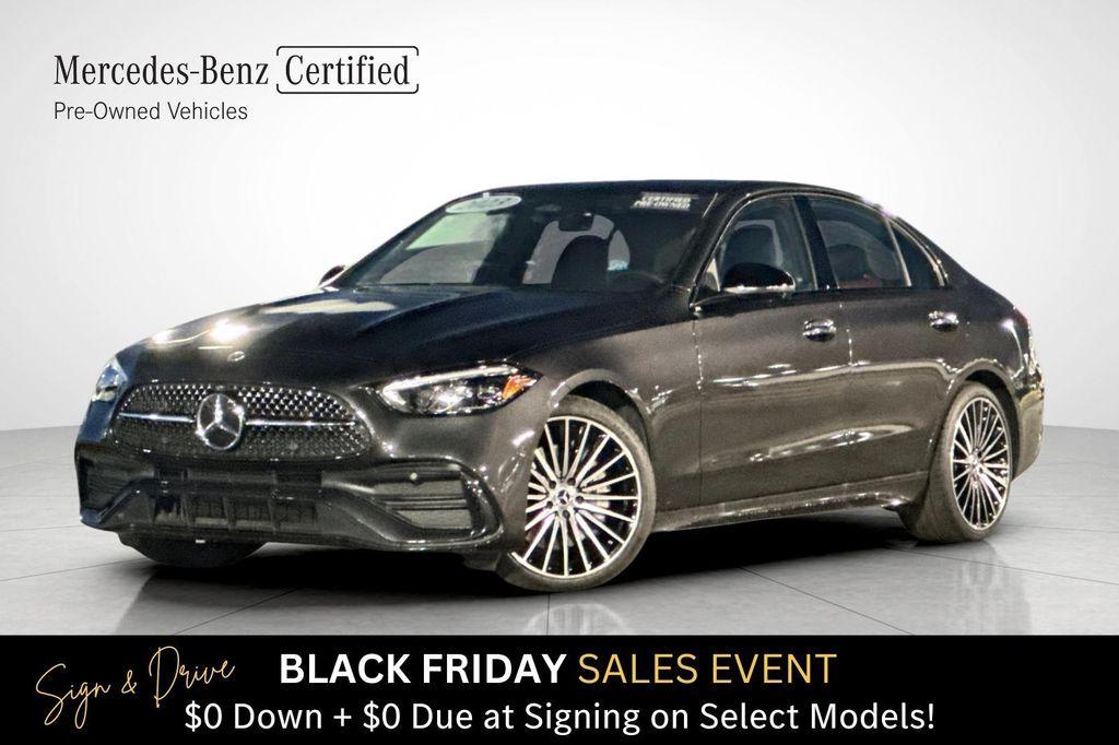 used 2023 Mercedes-Benz C-Class car, priced at $35,984