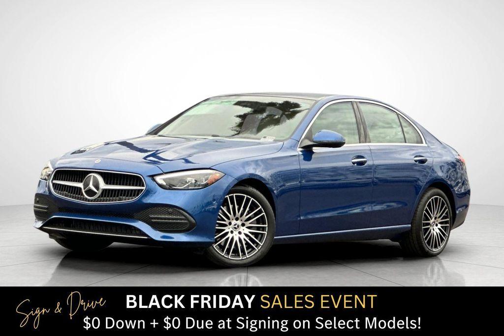 new 2025 Mercedes-Benz C-Class car, priced at $44,081