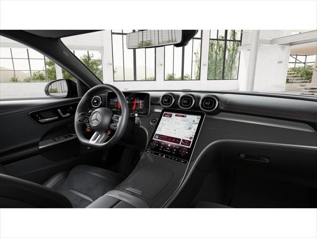 new 2025 Mercedes-Benz AMG C 43 car, priced at $69,315