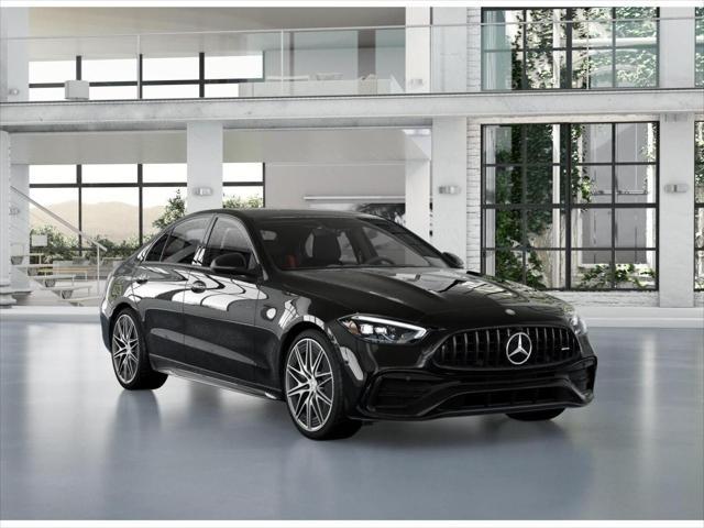 new 2025 Mercedes-Benz AMG C 43 car, priced at $69,315