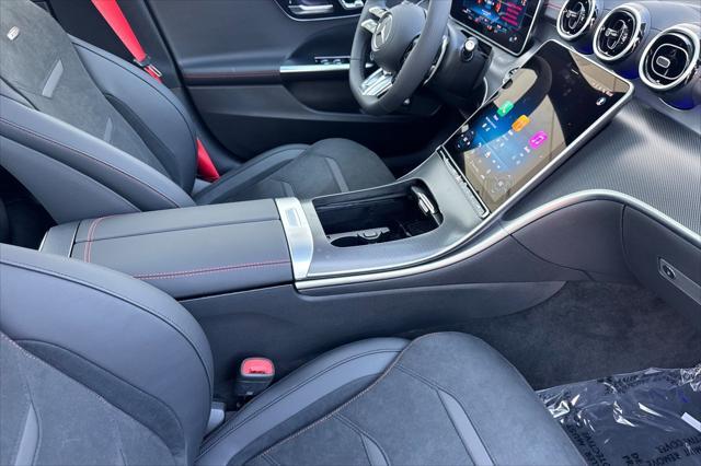 new 2025 Mercedes-Benz AMG C 43 car, priced at $64,463