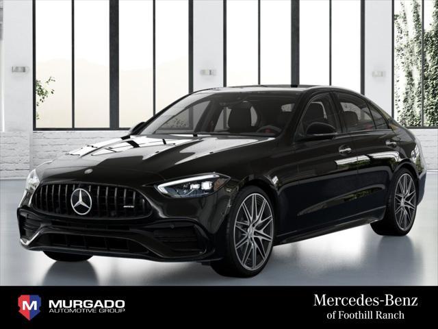 new 2025 Mercedes-Benz AMG C 43 car, priced at $69,315