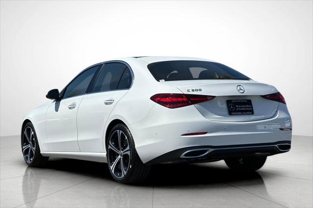 new 2025 Mercedes-Benz C-Class car, priced at $46,517