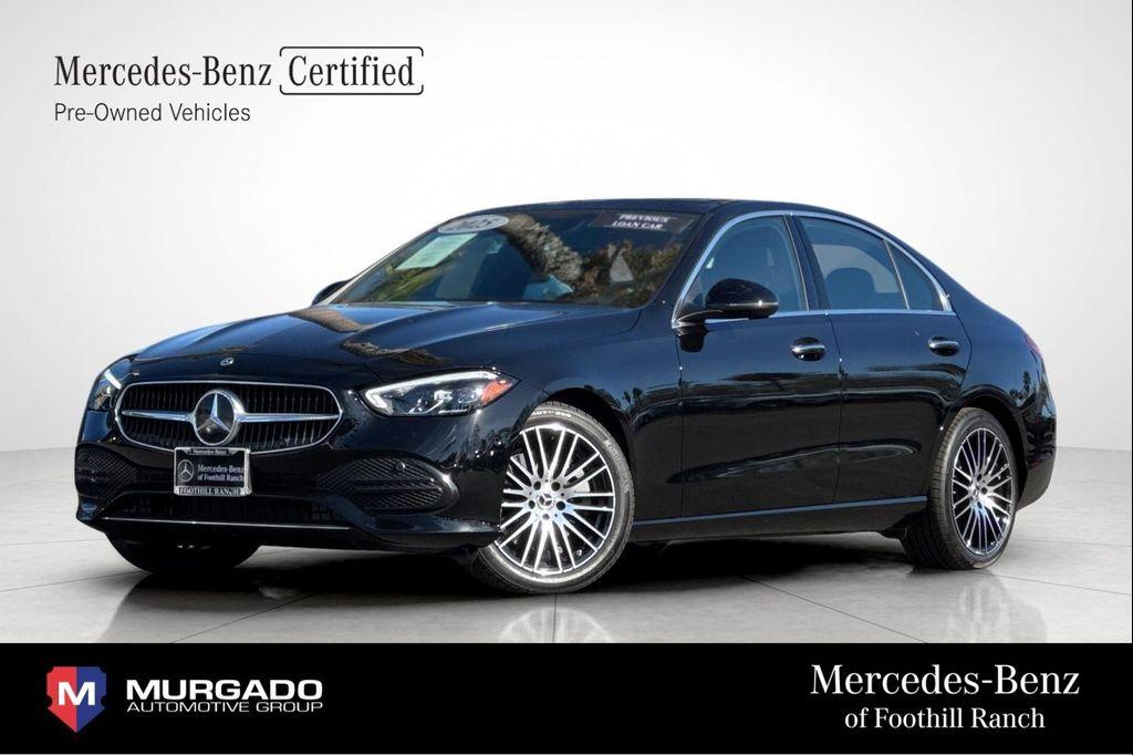used 2025 Mercedes-Benz C-Class car, priced at $45,490