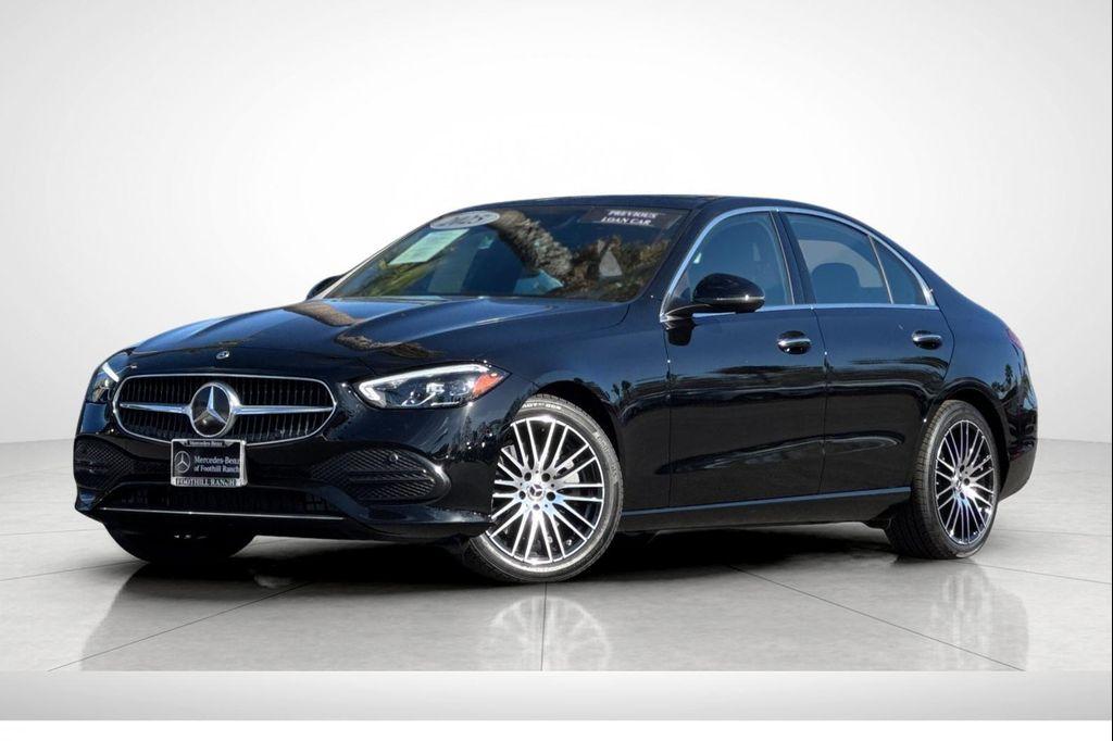 used 2025 Mercedes-Benz C-Class car, priced at $45,490