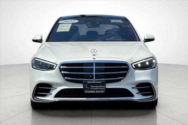 used 2022 Mercedes-Benz S-Class car, priced at $78,984