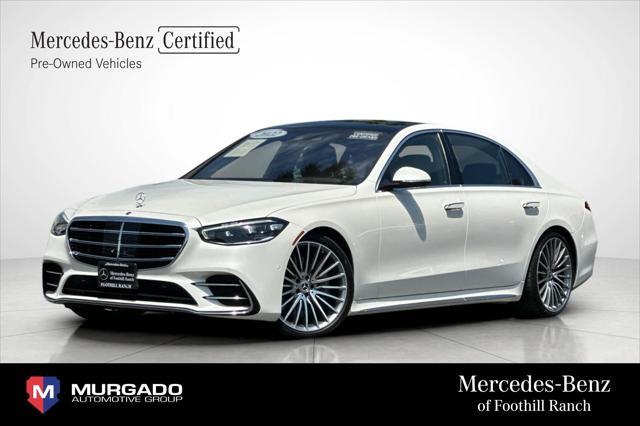 used 2022 Mercedes-Benz S-Class car, priced at $78,984