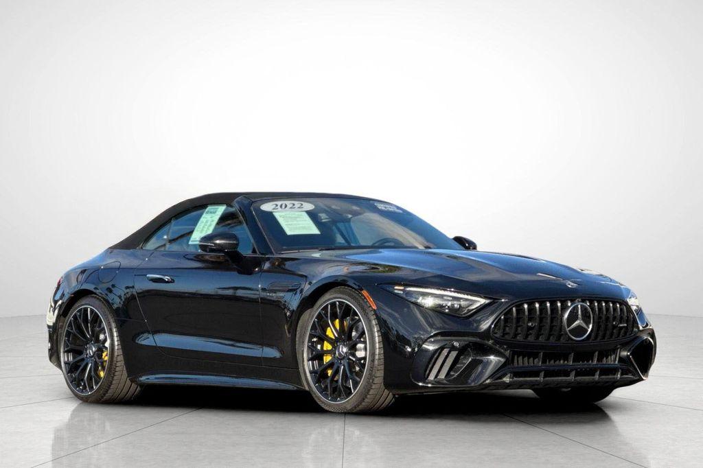 used 2022 Mercedes-Benz AMG SL 63 car, priced at $114,981