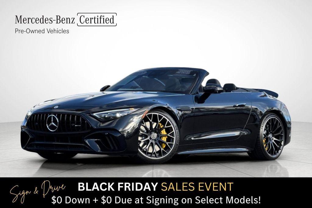 used 2022 Mercedes-Benz AMG SL 63 car, priced at $114,981