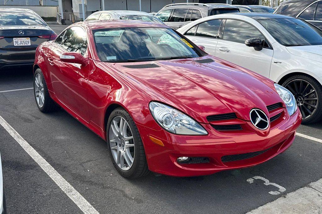 used 2007 Mercedes-Benz SLK-Class car, priced at $24,998