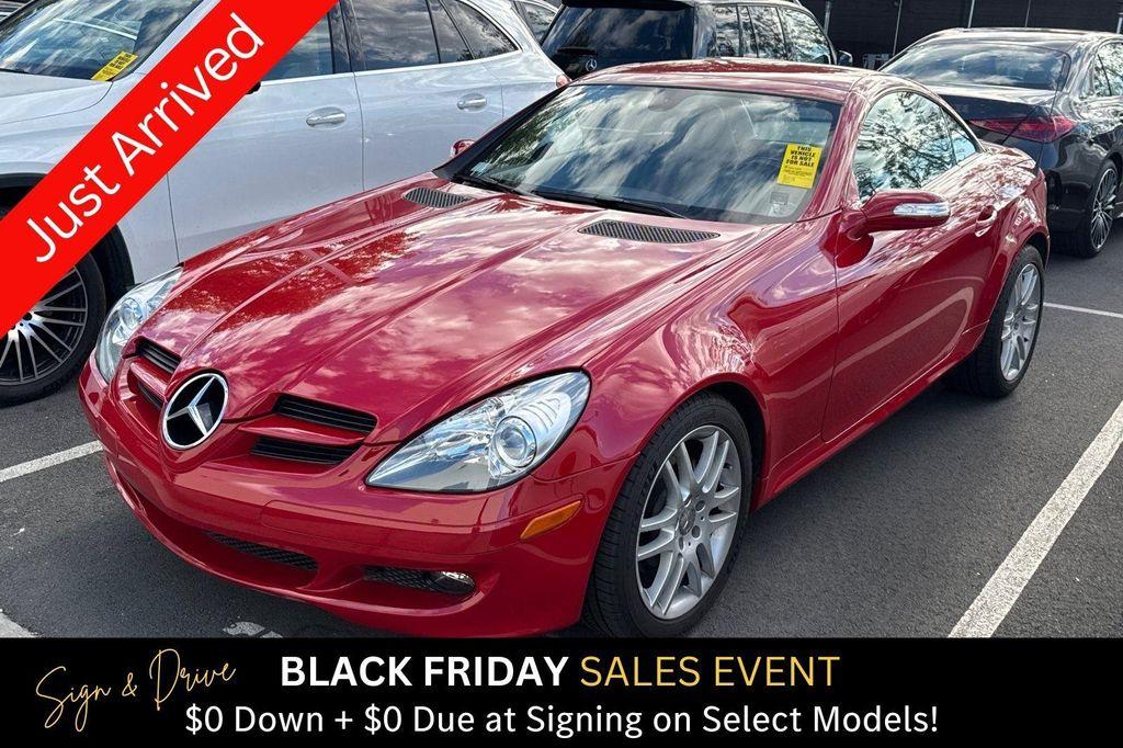 used 2007 Mercedes-Benz SLK-Class car, priced at $24,998