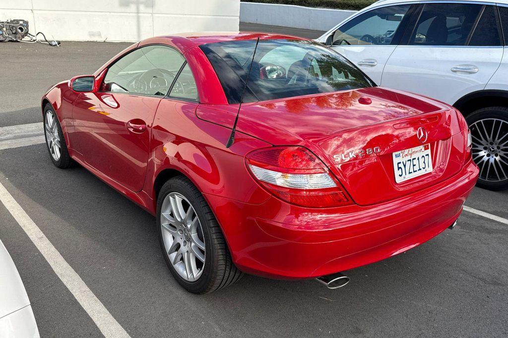 used 2007 Mercedes-Benz SLK-Class car, priced at $24,998