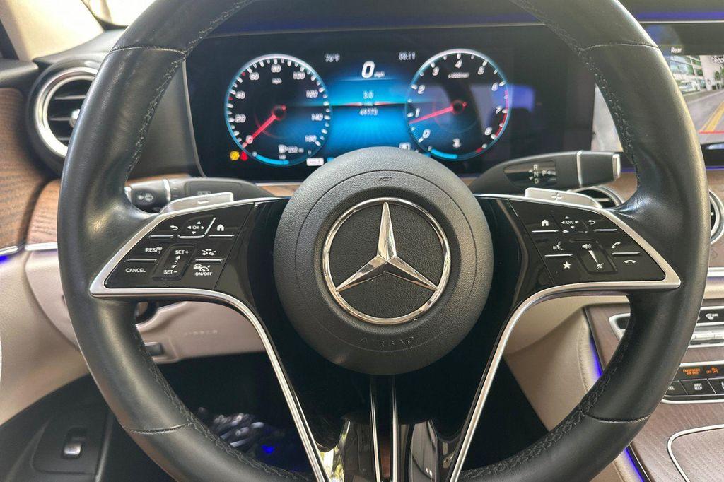 used 2021 Mercedes-Benz E-Class car, priced at $35,984