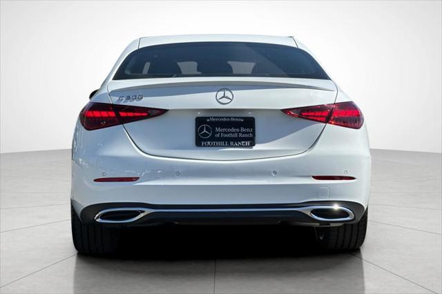new 2025 Mercedes-Benz C-Class car, priced at $46,571