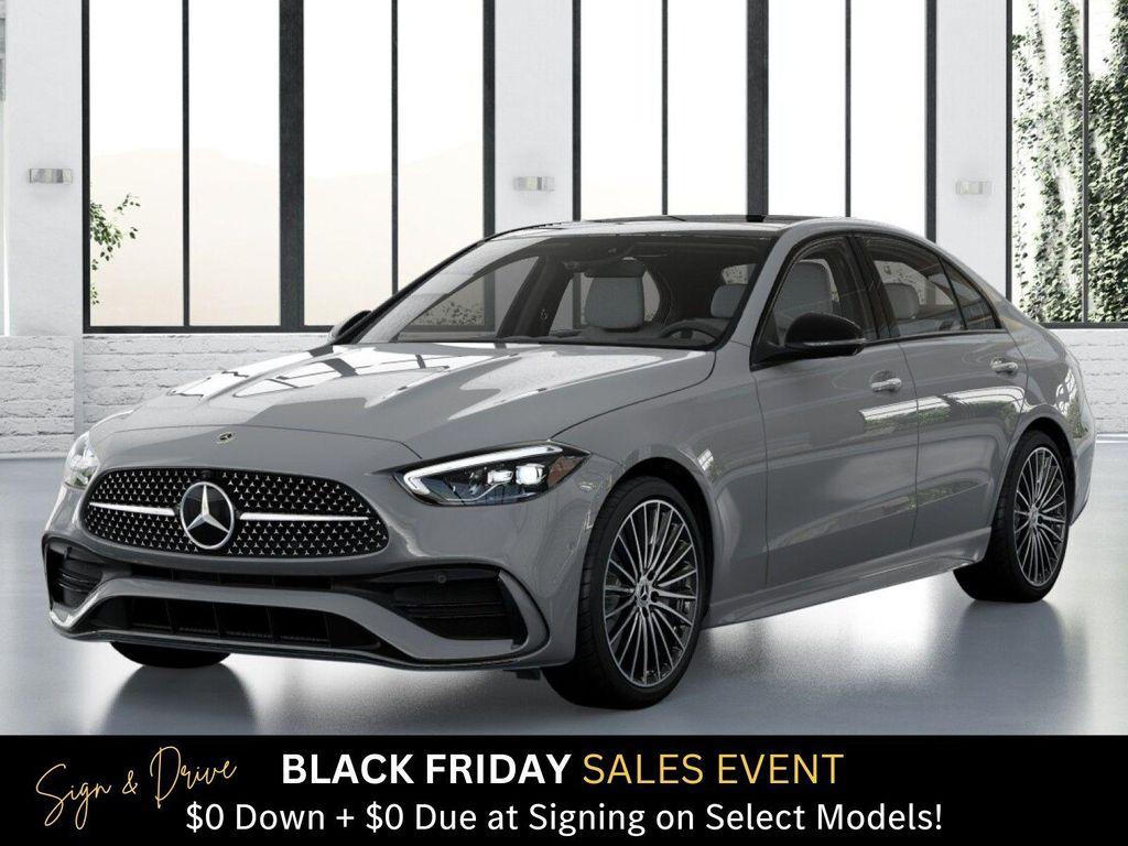 new 2025 Mercedes-Benz C-Class car, priced at $48,883