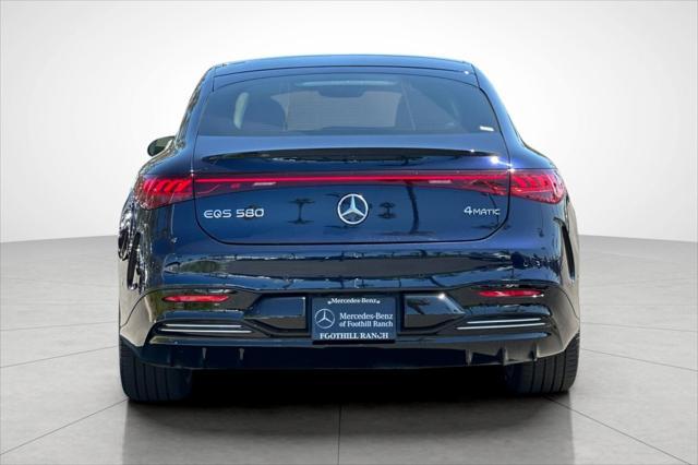 used 2022 Mercedes-Benz EQS 580 car, priced at $58,984