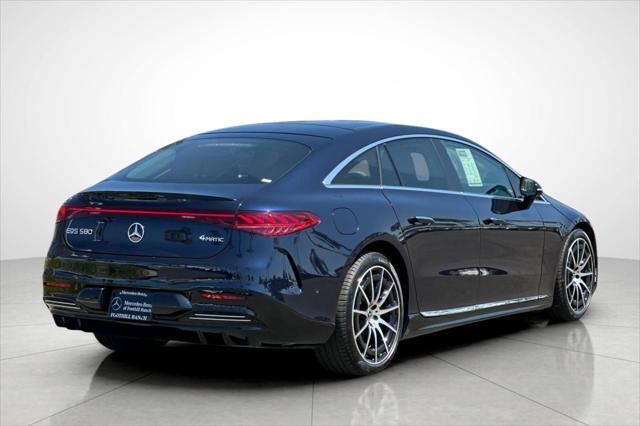 used 2022 Mercedes-Benz EQS 580 car, priced at $58,984