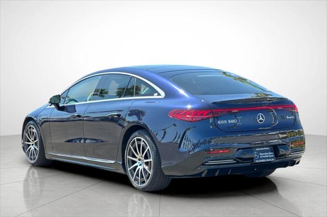 used 2022 Mercedes-Benz EQS 580 car, priced at $58,984