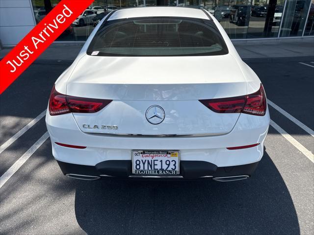 used 2022 Mercedes-Benz CLA 250 car, priced at $28,884
