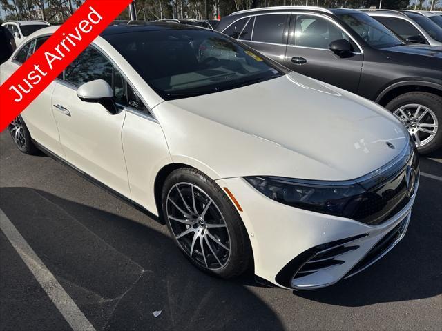 used 2023 Mercedes-Benz EQS 580 car, priced at $68,984