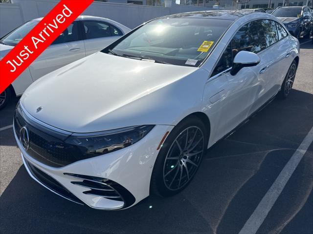 used 2023 Mercedes-Benz EQS 580 car, priced at $68,984