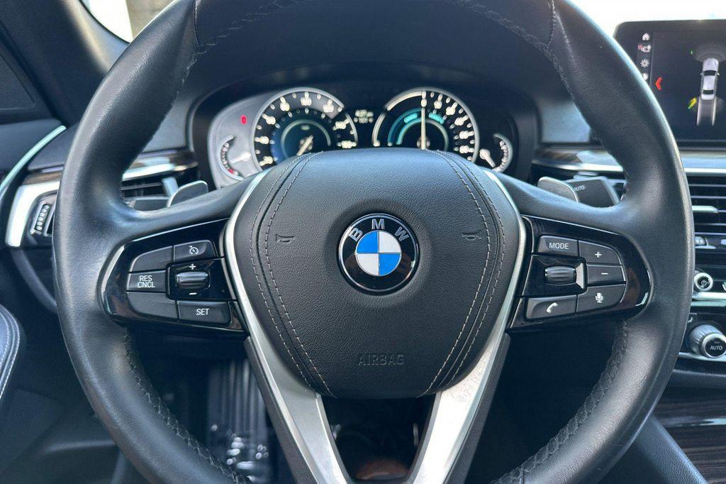 used 2018 BMW 530e car, priced at $17,581