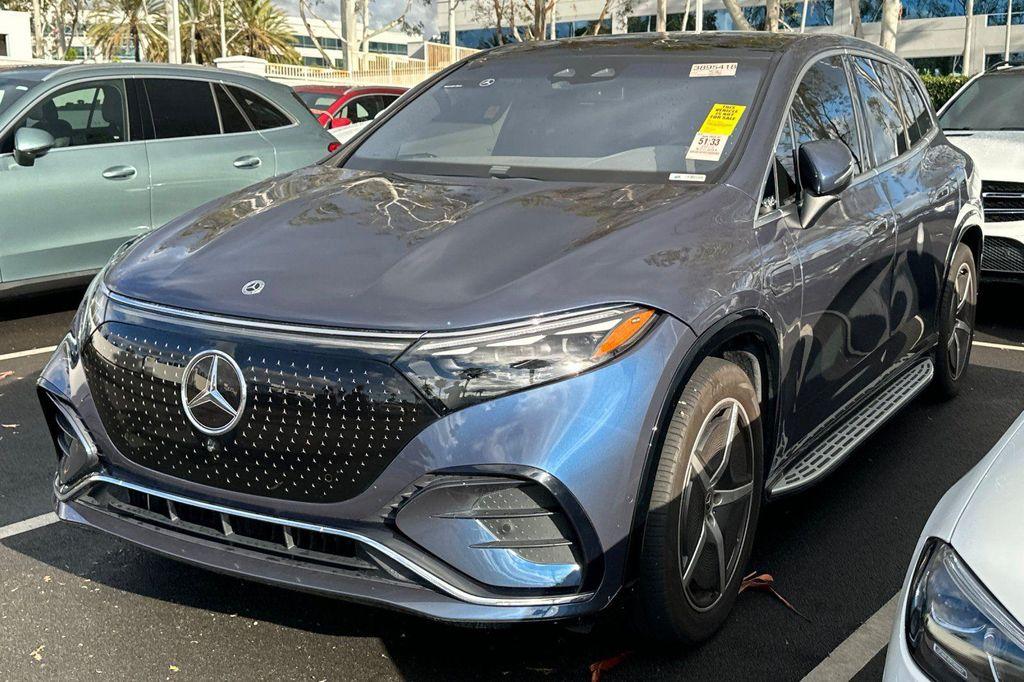 used 2023 Mercedes-Benz EQS 580 car, priced at $61,984