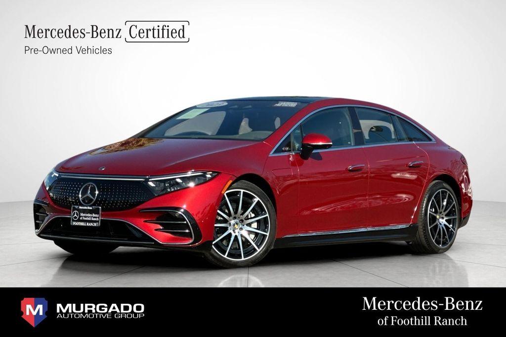 used 2023 Mercedes-Benz EQS 580 car, priced at $63,984