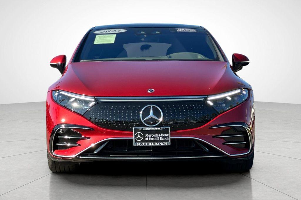 used 2023 Mercedes-Benz EQS 580 car, priced at $63,984