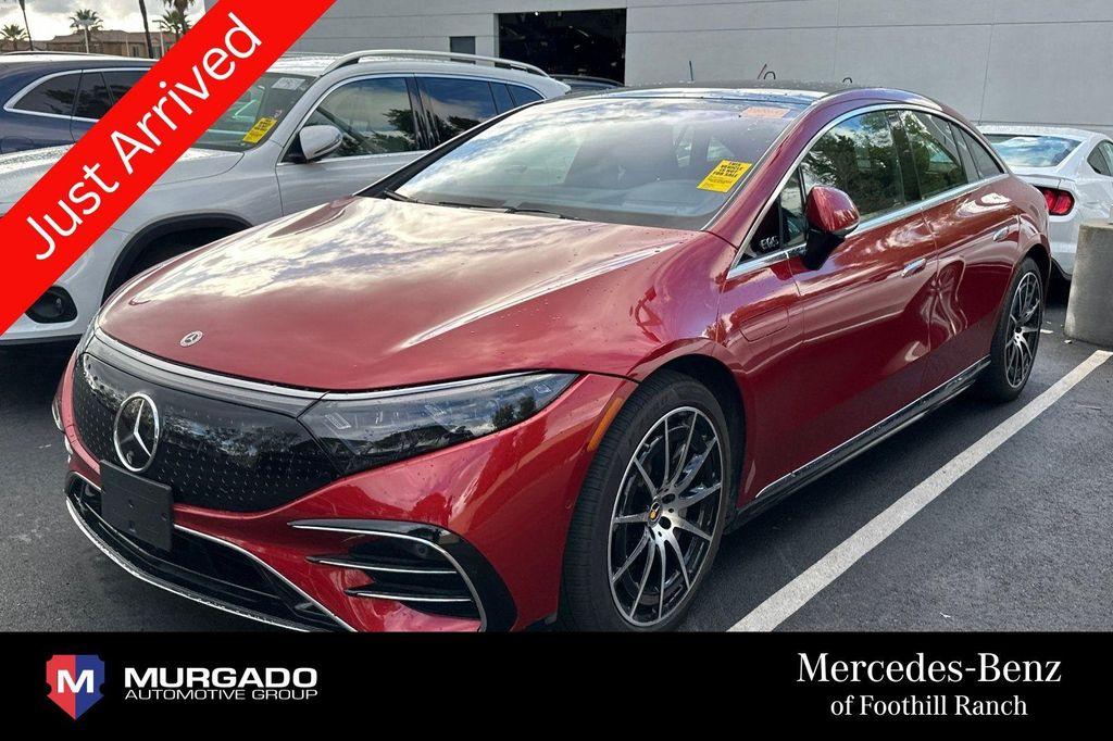 used 2023 Mercedes-Benz EQS 580 car, priced at $63,984