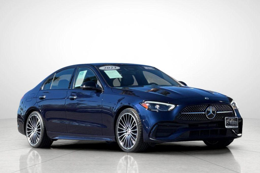 used 2023 Mercedes-Benz C-Class car, priced at $36,982