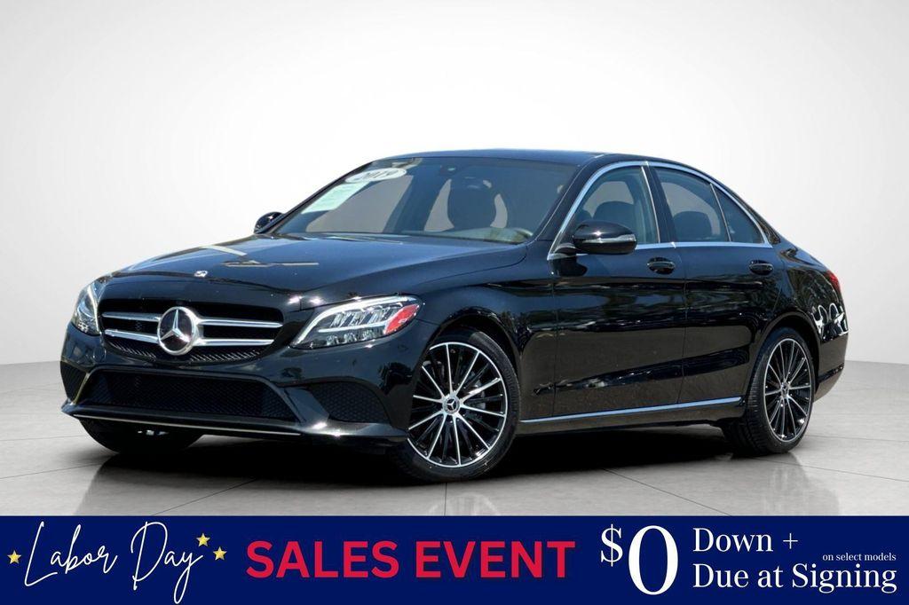 used 2019 Mercedes-Benz C-Class car, priced at $17,981