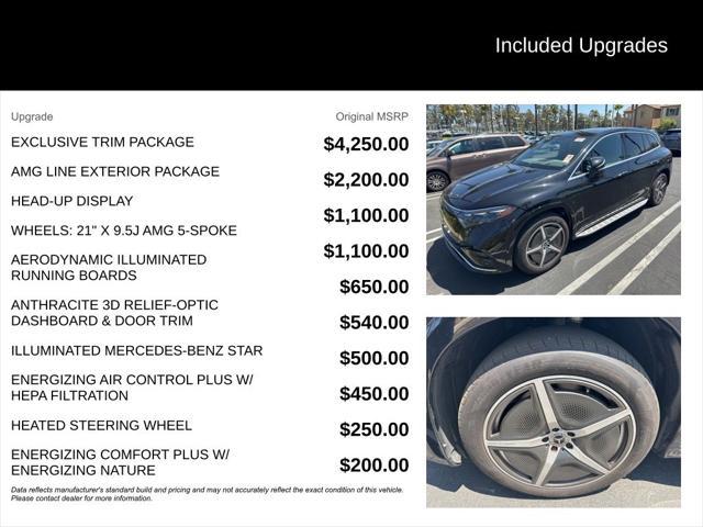 used 2023 Mercedes-Benz EQS 450 car, priced at $47,584