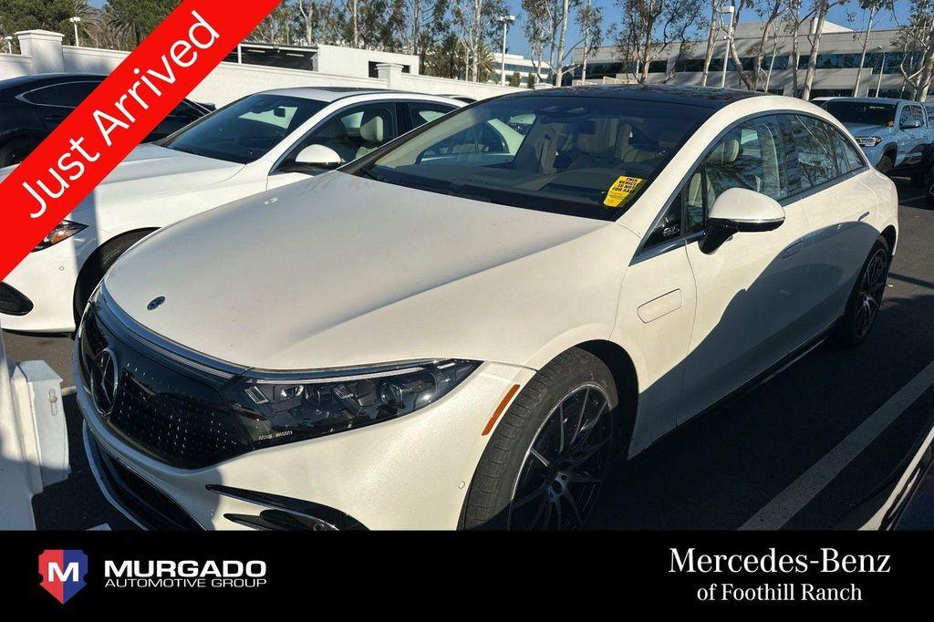 used 2023 Mercedes-Benz EQS 580 car, priced at $59,884