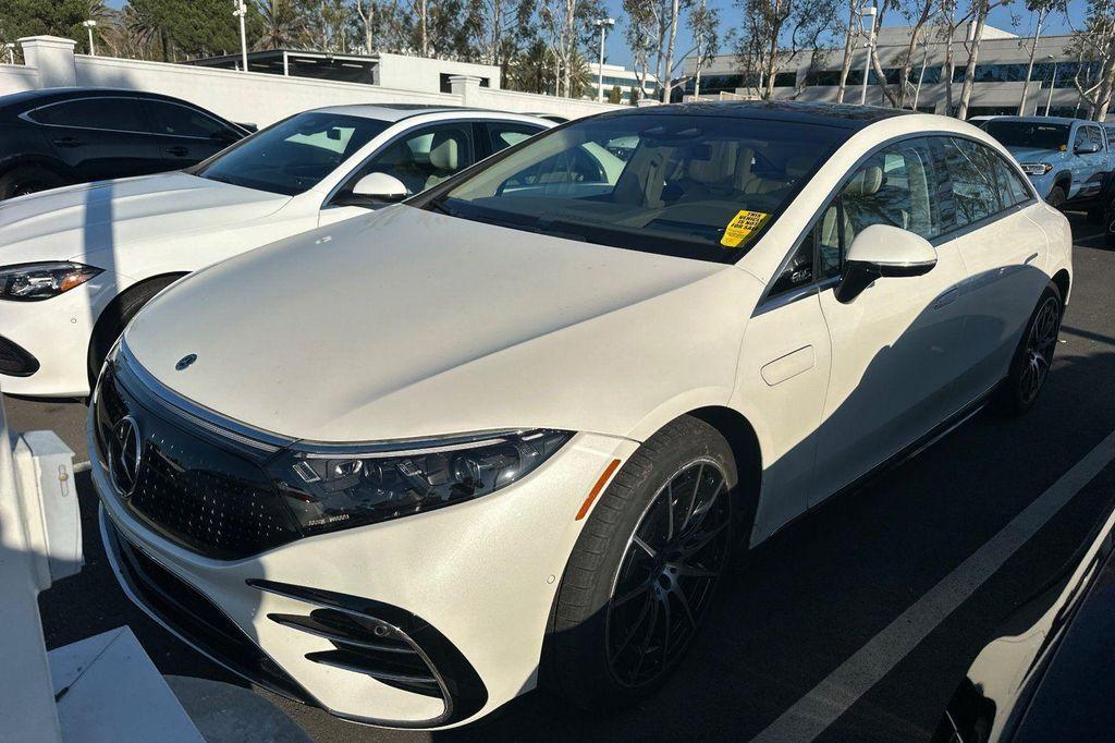 used 2023 Mercedes-Benz EQS 580 car, priced at $59,884