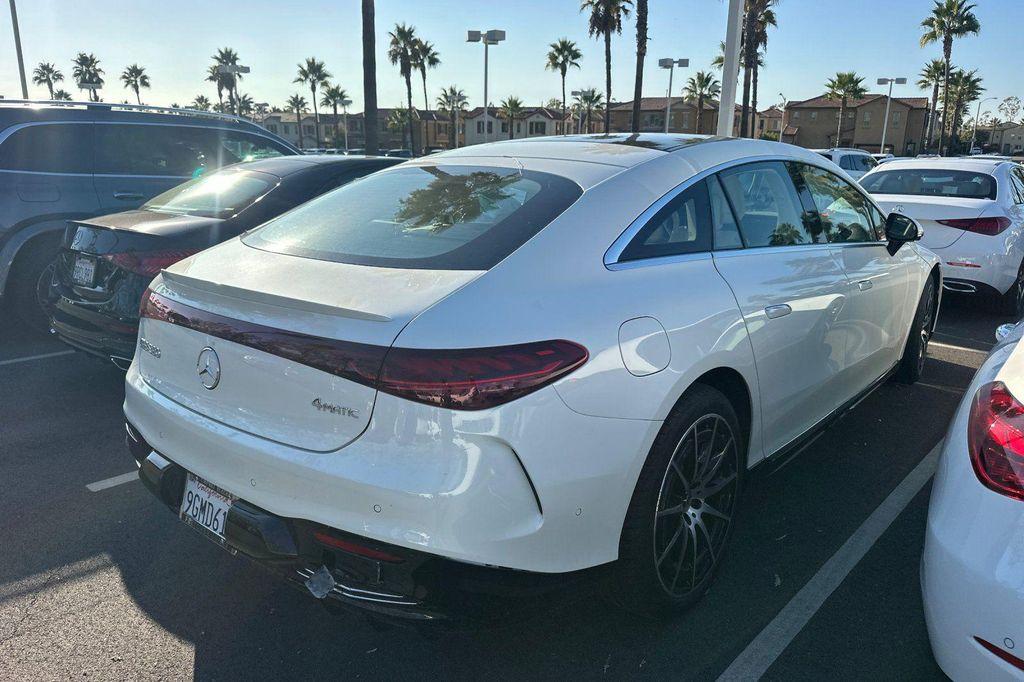 used 2023 Mercedes-Benz EQS 580 car, priced at $59,884