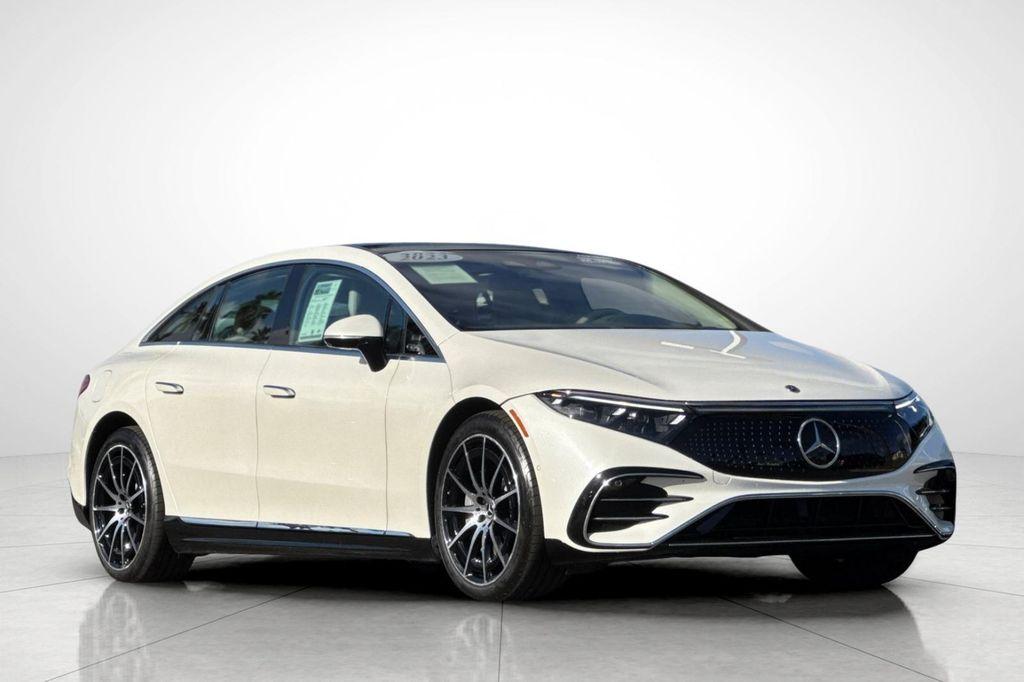 used 2023 Mercedes-Benz EQS 580 car, priced at $59,884