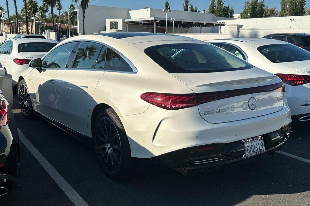 used 2023 Mercedes-Benz EQS 580 car, priced at $59,884