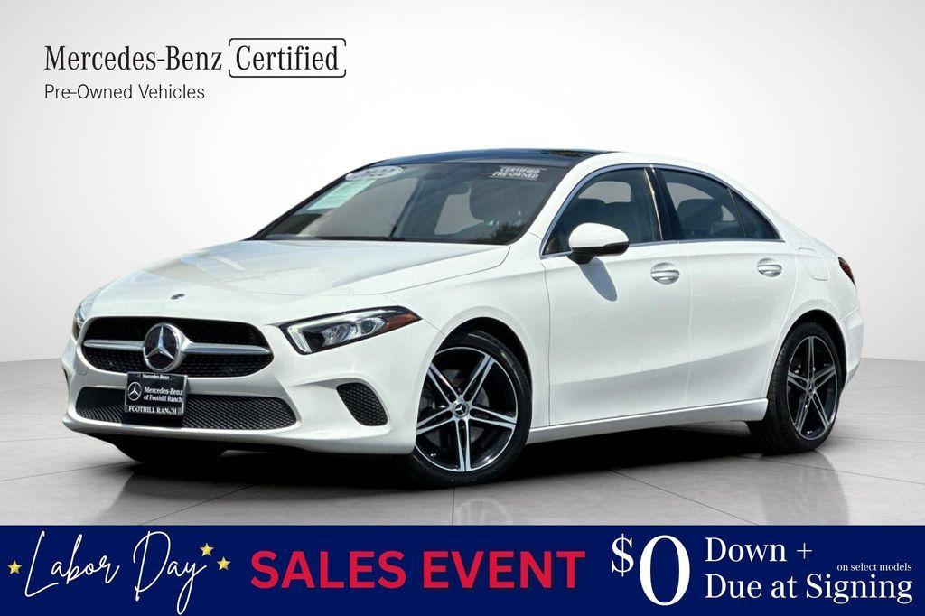 used 2022 Mercedes-Benz A-Class car, priced at $28,484