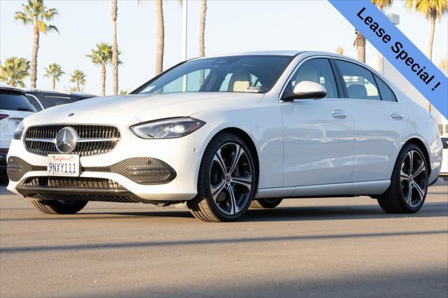 used 2024 Mercedes-Benz C-Class car, priced at $50,005