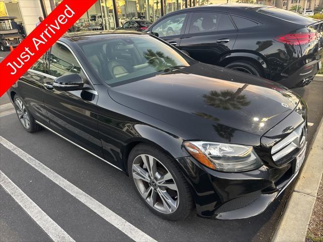 used 2018 Mercedes-Benz C-Class car, priced at $19,884