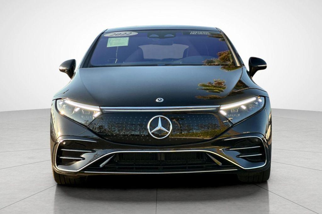 used 2022 Mercedes-Benz EQS 580 car, priced at $56,984